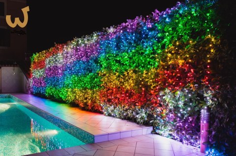Inteligentne lampki choinkowe Twinkly 600 RGB 48m Inteligentne lampki choinkowe Twinkly 600 RGB 48m
