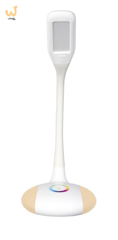 Nowoczesna lampka na biurko wielokolorowa RGB LED Activejet VENUS RGB biała z funkcją oświetlenia nocnego Nowoczesna lampka na biurko wielokolorowa RGB LED Activejet VENUS RGB biała z funkcją oświetlenia nocnego