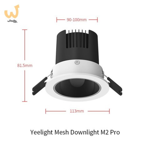 Oprawa oświetleniowa Yeelight Mesh Downlight M2 Pro YLTS03YL Oprawa oświetleniowa Yeelight Mesh Downlight M2 Pro YLTS03YL
