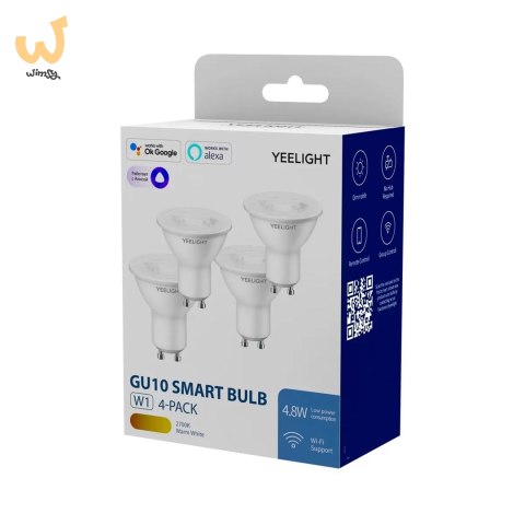 Inteligentna żarówka Yeelight W1 GU10 (ściemnialna) 4szt YLDP004 Inteligentna żarówka Yeelight W1 GU10 (ściemnialna) 4szt YLDP004