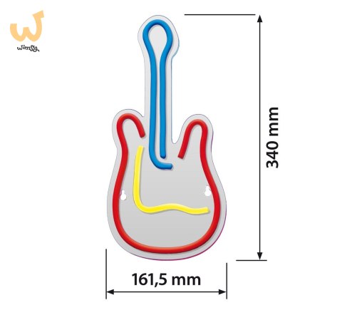 Neon LED Actis AJE-NEON GITARA Neon LED Actis AJE-NEON GITARA