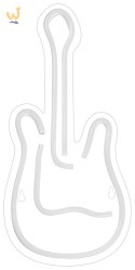 Neon LED Actis AJE-NEON GITARA