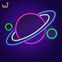 Neon LED Actis AJE-NEON PLANET