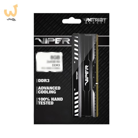 PATRIOT DDR3 8GB VIPER 3 1600MHz CL10 PATRIOT DDR3 8GB VIPER 3 1600MHz CL10