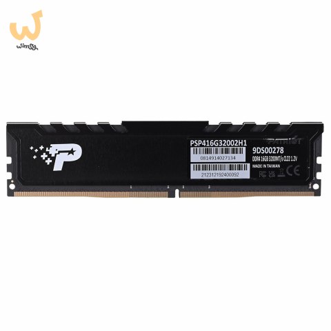 PATRIOT DDR4 16GB SIGNATURE PREMIUM 3200MHz CL22 PATRIOT DDR4 16GB SIGNATURE PREMIUM 3200MHz CL22