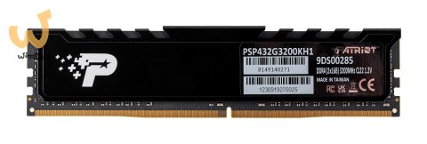Patriot Premium Black DDR4 2x16GB 3200MHz Patriot Premium Black DDR4 2x16GB 3200MHz