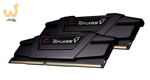 Zestaw pamięci G.SKILL RipjawsV F4-3600C18D-16GVK (DDR4 DIMM; 2 x 8 GB; 3600 MHz; CL18) Zestaw pamięci G.SKILL RipjawsV F4-3600C18D-16GVK (DDR4 DIMM; 2 x 8 GB; 3600 MHz; CL18)