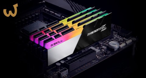 Zestaw pamięci G.SKILL TridentZ Neo AMD RGB F4-3600C16D-32GTZNC (DDR4 DIMM; 2 x 16 GB; 3600 MHz; CL16) Zestaw pamięci G.SKILL TridentZ Neo AMD RGB F4-3600C16D-32GTZNC (DDR4 DIMM; 2 x 16 GB; 3600 MHz; CL16)