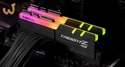 G.SKILL TRIDENTZ RGB DDR4 2X32GB 3200MHZ CL14 XMP2 F4-3200C14D-64GTZR G.SKILL TRIDENTZ RGB DDR4 2X32GB 3200MHZ CL14 XMP2 F4-3200C14D-64GTZR