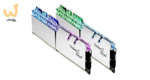G.SKILL TRIDENTZ ROYAL RGB DDR4 2X32GB 4000MHZ CL18 XMP2 F4-4000C18D-64GTRS G.SKILL TRIDENTZ ROYAL RGB DDR4 2X32GB 4000MHZ CL18 XMP2 F4-4000C18D-64GTRS