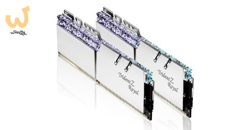 G.SKILL TRIDENTZ ROYAL RGB DDR4 2X32GB 4000MHZ CL18 XMP2 F4-4000C18D-64GTRS G.SKILL TRIDENTZ ROYAL RGB DDR4 2X32GB 4000MHZ CL18 XMP2 F4-4000C18D-64GTRS