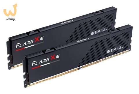 G.SKILL FLARE X5 AMD DDR5 2X48GB 5200MHZ CL40 EXPO BLACK F5-5200J4040A48GX2-FX5 G.SKILL FLARE X5 AMD DDR5 2X48GB 5200MHZ CL40 EXPO BLACK F5-5200J4040A48GX2-FX5