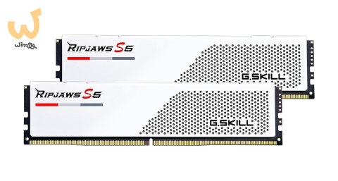 G.SKILL RIPJAWS S5 DDR5 2X16GB 5200MHZ CL40 XMP3 WHITE F5-5200J4040A16GX2-RS5W G.SKILL RIPJAWS S5 DDR5 2X16GB 5200MHZ CL40 XMP3 WHITE F5-5200J4040A16GX2-RS5W