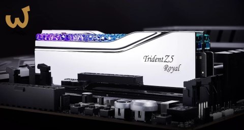 G.SKILL TRIDENT Z5 ROYAL RGB DDR5 2X16GB 6400MHZ CL32 XMP3 SILVER F5-6400J3239G16GX2-TR5S G.SKILL TRIDENT Z5 ROYAL RGB DDR5 2X16GB 6400MHZ CL32 XMP3 SILVER F5-6400J3239G16GX2-TR5S