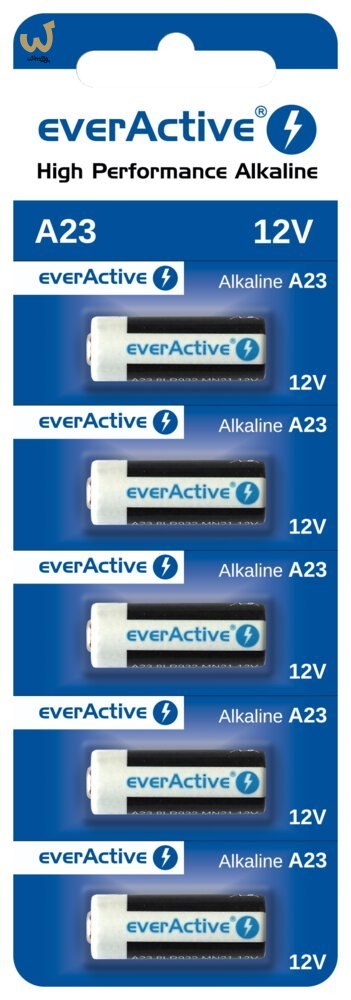 Bateria alkaiczna everActive 23A blister 5szt Bateria alkaiczna everActive 23A blister 5szt
