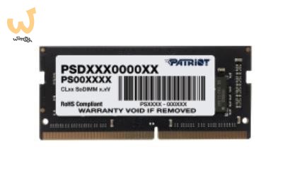 PATRIOT SO-DIMM DDR4 SIGNATURE 16GB 3200MHz CL22 PATRIOT SO-DIMM DDR4 SIGNATURE 16GB 3200MHz CL22