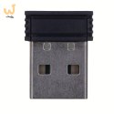 Activejet K-3803SW Klawiatura bezprzewodowa zasilanie baterią 1x 1,5V AAA czarna
