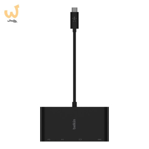 Hub Belkin USB-C Multimedia Adapter 4-in-1 Core Hub 1x4k HDMI/1xVGA/1xUSB-A/1xRJ45 Gigabit Black Hub Belkin USB-C Multimedia Adapter 4-in-1 Core Hub 1x4k HDMI/1xVGA/1xUSB-A/1xRJ45 Gigabit Black