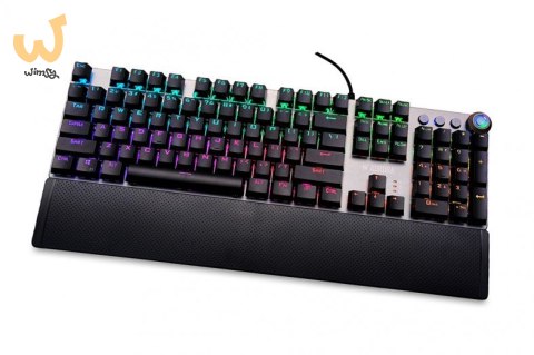 Klawiatura mechaniczna IBOX AURORA K-4 RGB IKGMK4 (USB; (US); kolor czarny) Klawiatura mechaniczna IBOX AURORA K-4 RGB IKGMK4 (USB; (US); kolor czarny)