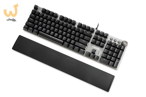 Klawiatura mechaniczna IBOX AURORA K-4 RGB IKGMK4 (USB; (US); kolor czarny) Klawiatura mechaniczna IBOX AURORA K-4 RGB IKGMK4 (USB; (US); kolor czarny)
