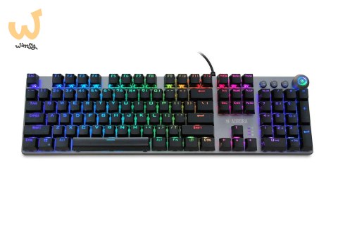 Klawiatura mechaniczna IBOX AURORA K-4 RGB IKGMK4 (USB; (US); kolor czarny) Klawiatura mechaniczna IBOX AURORA K-4 RGB IKGMK4 (USB; (US); kolor czarny)