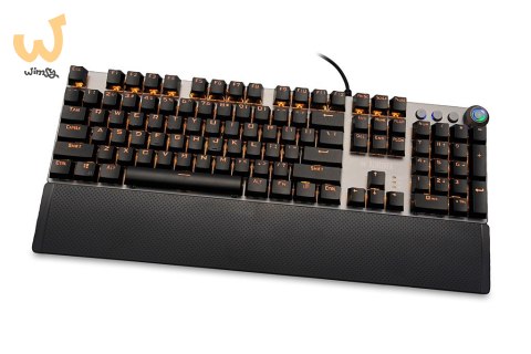 Klawiatura mechaniczna IBOX AURORA K-4 RGB IKGMK4 (USB; (US); kolor czarny) Klawiatura mechaniczna IBOX AURORA K-4 RGB IKGMK4 (USB; (US); kolor czarny)