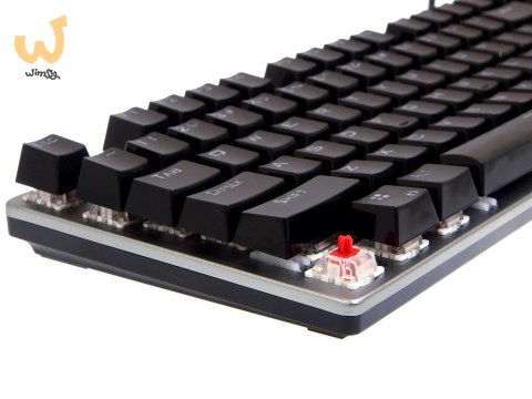 Klawiatura mechaniczna IBOX AURORA K-4 RGB IKGMK4 (USB; (US); kolor czarny) Klawiatura mechaniczna IBOX AURORA K-4 RGB IKGMK4 (USB; (US); kolor czarny)