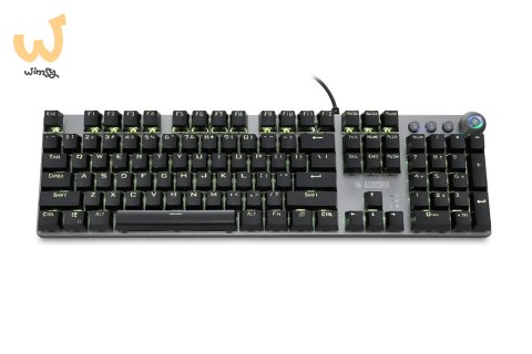 Klawiatura mechaniczna IBOX AURORA K-4 RGB IKGMK4 (USB; (US); kolor czarny) Klawiatura mechaniczna IBOX AURORA K-4 RGB IKGMK4 (USB; (US); kolor czarny)