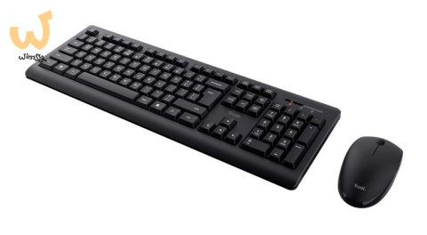 Zestaw KLAWIATURA + MYSZ TRUST PRIMO Wireless Zestaw KLAWIATURA + MYSZ TRUST PRIMO Wireless