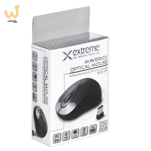 Mysz EXTREME Maverick XM104K (optyczna; 1200 DPI; kolor czarny) Mysz EXTREME Maverick XM104K (optyczna; 1200 DPI; kolor czarny)