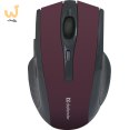 DEFENDER MYSZ BEZPRZEWODOWA ACCURA MM-665 RF BURGUND 1600DPI 6P 52668