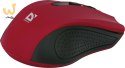 DEFENDER MYSZ BEZPRZEWODOWA ACCURA MM-935 RF CZERWONA OPTICAL 1600DPI 4P 52937