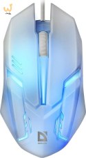 DEFENDER MYSZ CYBER MB-560L 7 KOLORÓW 1200DPI 3P BIAŁA 52561