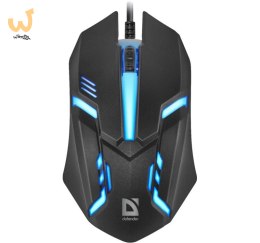 DEFENDER MYSZ CYBER MB-560L 7 KOLORÓW 1200DPI 3P CZARNA 52560