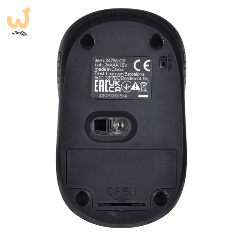 Mysz TRUST Primo Wireless Mouse matt black Mysz TRUST Primo Wireless Mouse matt black