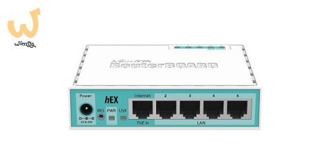 Router Mikrotik hEX (RB750Gr3) Total Ethernet Ports:5; Architecture:MMIPS; CPU core:2 Router Mikrotik hEX (RB750Gr3) Total Ethernet Ports:5; Architecture:MMIPS; CPU core:2