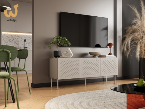 Szafka RTV SIENA 150,5x40x60 kaszmir mat Szafka RTV SIENA 150,5x40x60 kaszmir mat