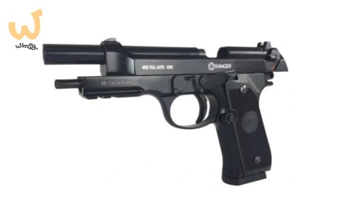 Pistolet wiatrówka RANGER M92 FULL AUTO BLOWBACK k.4,5BBs 18-strzał. KWC Pistolet wiatrówka RANGER M92 FULL AUTO BLOWBACK k.4,5BBs 18-strzał. KWC