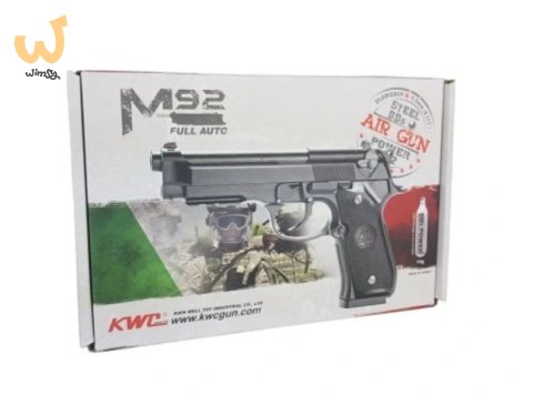 Pistolet wiatrówka RANGER M92 FULL AUTO BLOWBACK k.4,5BBs 18-strzał. KWC Pistolet wiatrówka RANGER M92 FULL AUTO BLOWBACK k.4,5BBs 18-strzał. KWC