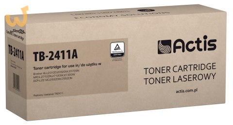 Actis TB-2411A Toner (zamiennik Brother TN-2411; Standard; 1200 stron; czarny) Actis TB-2411A Toner (zamiennik Brother TN-2411; Standard; 1200 stron; czarny)