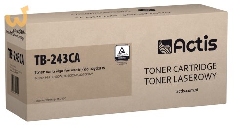 Actis TB-243CA Toner (zamiennik Brother TN-243C; Standard; 1000 stron; niebieski) Actis TB-243CA Toner (zamiennik Brother TN-243C; Standard; 1000 stron; niebieski)