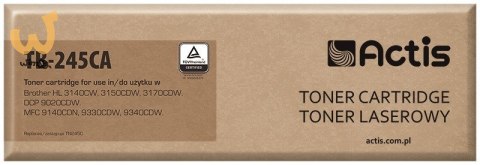 Actis TB-245CA Toner (zamiennik Brother TN-245C; Standard; 2200 stron; niebieski) Actis TB-245CA Toner (zamiennik Brother TN-245C; Standard; 2200 stron; niebieski)