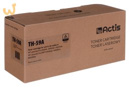 Actis TH-59A Toner (zamiennik HP CF259A; Supreme; 3000 stron; czarny) z chipem monitorującym poziom tonera. Zalecamy wyłączenie 