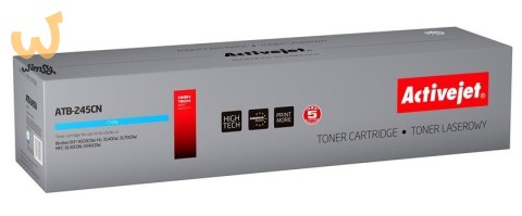 Activejet ATB-245CN Toner (zamiennik Brother TN-245C; Supreme; 2200 stron; niebieski) Activejet ATB-245CN Toner (zamiennik Brother TN-245C; Supreme; 2200 stron; niebieski)