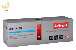 Activejet ATH-311AN Toner (zamiennik Canon, HP 126A CRG-729C, CE311A; Premium; 1000 stron; niebieski)