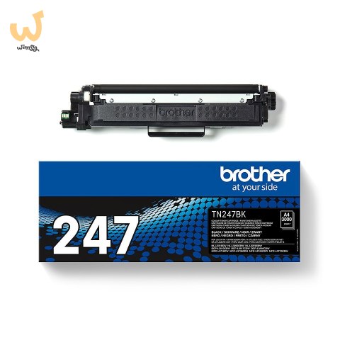 Toner Brother czarny TN247BK=TN-247BK, 3000 str. Toner Brother czarny TN247BK=TN-247BK, 3000 str.