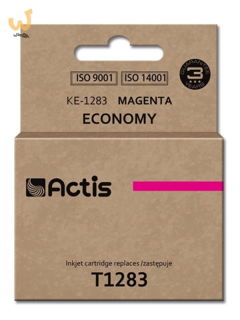 Actis KE-1283 Tusz (zamiennik Epson T1283; Standard; 13 ml; czerwony) Actis KE-1283 Tusz (zamiennik Epson T1283; Standard; 13 ml; czerwony)