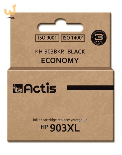 Actis KH-903BKR Tusz (zamiennik HP 903XL T6M15AE; Standard; 30ml; czarny) - Nowy Chip Actis KH-903BKR Tusz (zamiennik HP 903XL T6M15AE; Standard; 30ml; czarny) - Nowy Chip