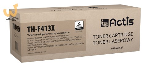 Actis TH-F413X Toner (zamiennik HP 410X CF413X; Standard; 5000 stron; czerwony) Actis TH-F413X Toner (zamiennik HP 410X CF413X; Standard; 5000 stron; czerwony)