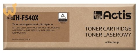 Actis TH-F540X Toner (zamiennik HP 203X HP203X CF540X; Standard; 3200 stron; czarny) Actis TH-F540X Toner (zamiennik HP 203X HP203X CF540X; Standard; 3200 stron; czarny)